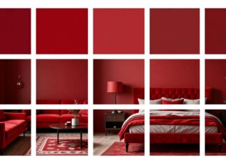 10 colores que se combinan perfectamente con el rojo en diseño interior