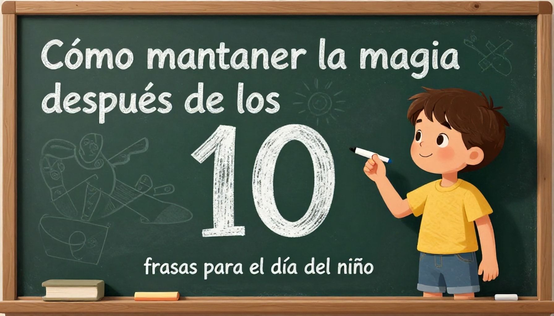 Diez frases para sorprender al niño en su 10º cumpleaños 4 Cómo mantener la magia después de los 10 años