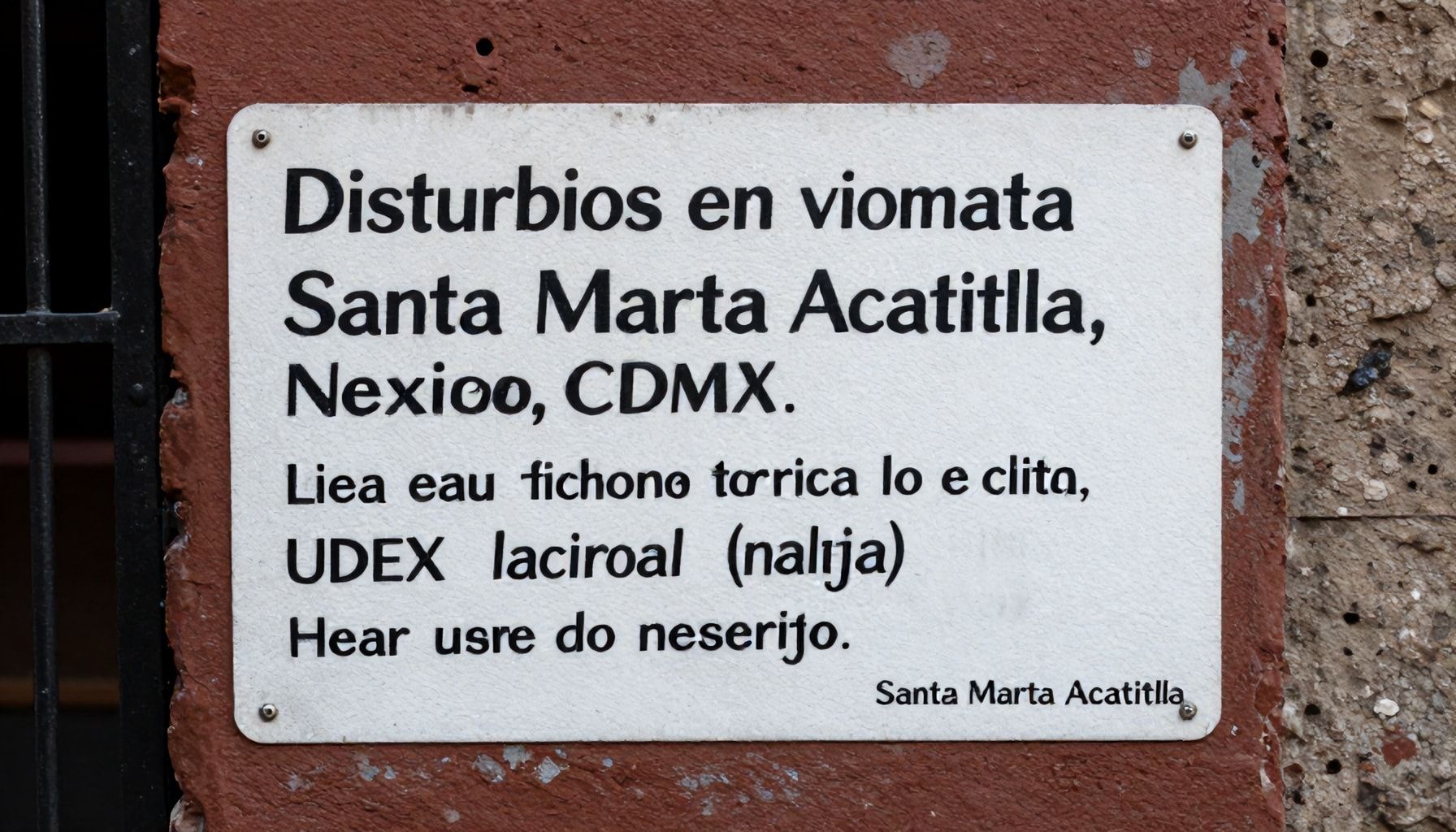Disturbios en Santa Martha Acatitla dejan huella de violencia