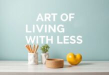 El Arte de Vivir con Menos: Minimalismo en la Era del Consumo The Art of Living with Less: Minimalism in the Consumer Age