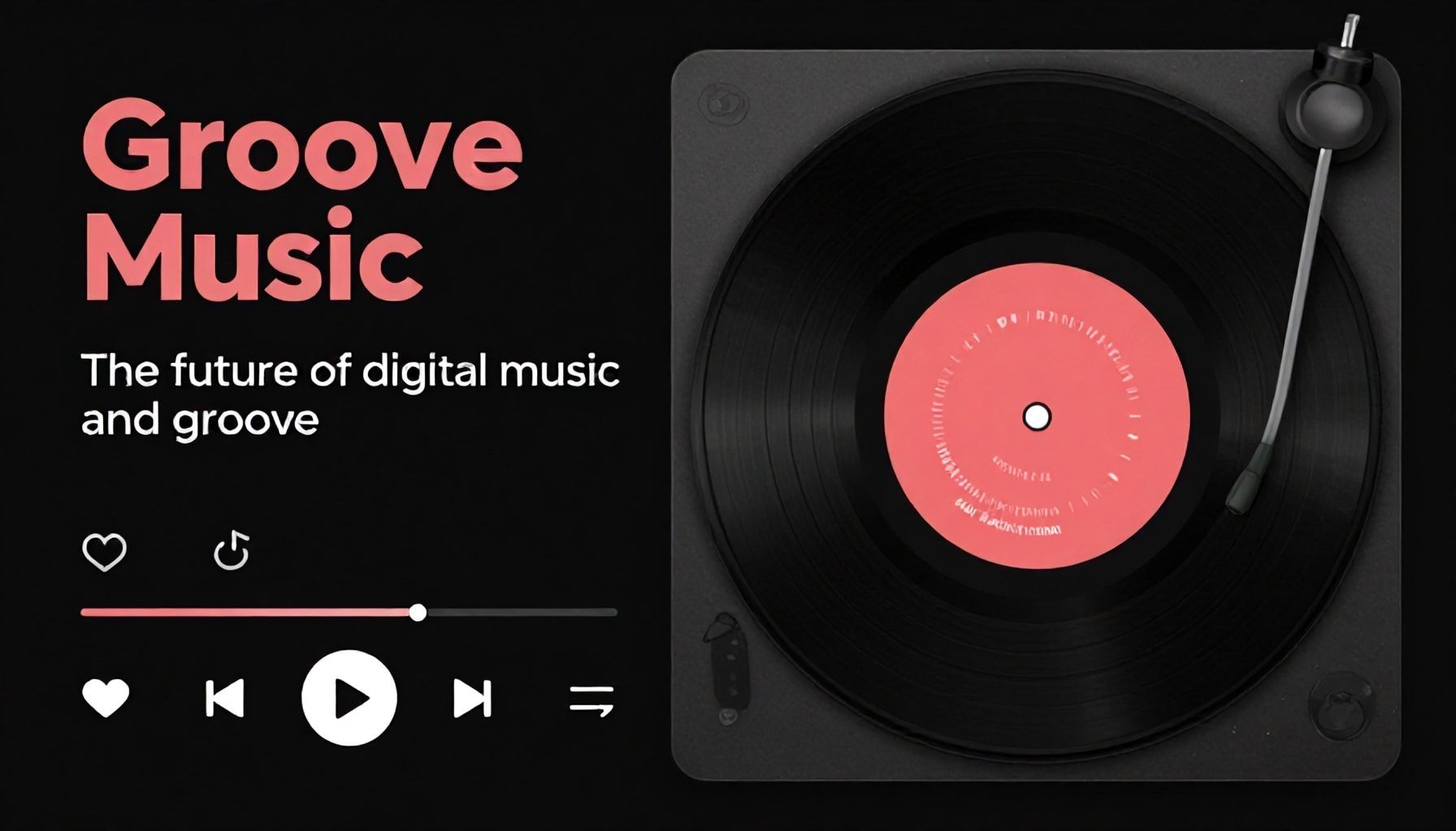 El nuevo estudio de sonido de Groove Music presenta 50 instrumentos virtuales de alta calidad. 4 Groove Music: el futuro de la música digital