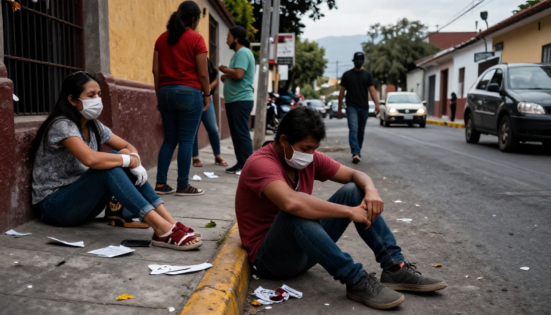Heridos y desplazados, un escenario humanitario complejo