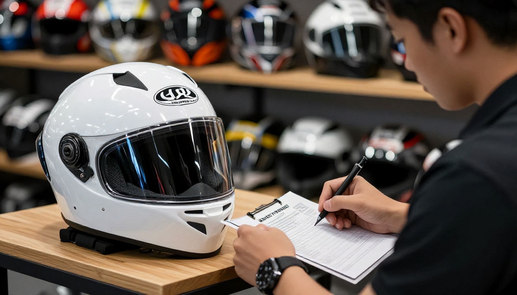 Cinco cascos para moto certificados reciben aprobación de la autoridad de seguridad. 4 La autoridad de seguridad reconoce los mejores cascos