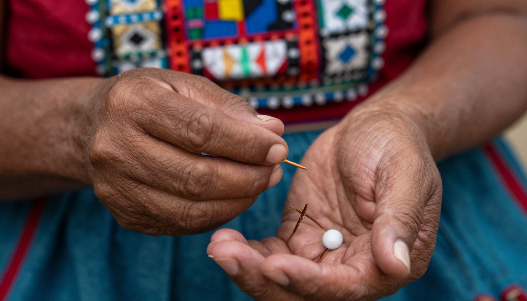Se confirma la existencia de 12 comunidades que practican la aguja norteña en México 2 La práctica ancestral de la aguja norteña se remonta a siglos en México