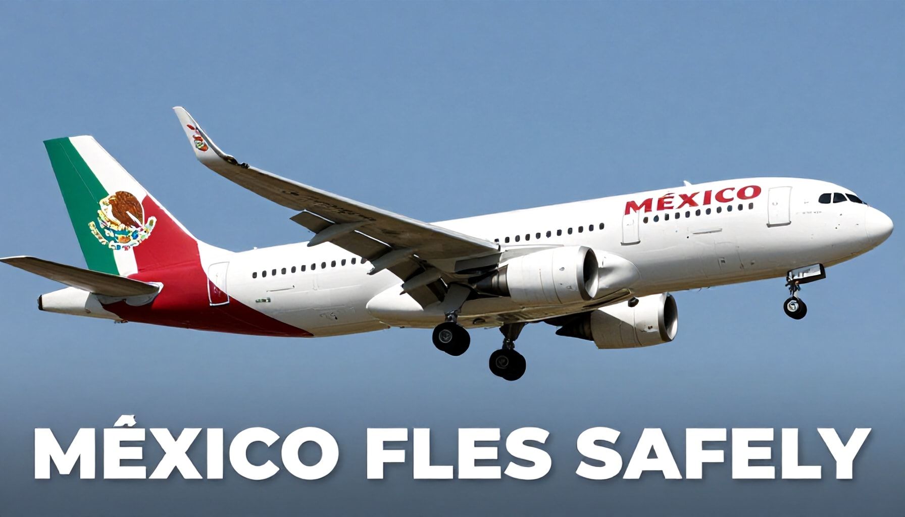 Mexicanos confían en la seguridad aérea de México