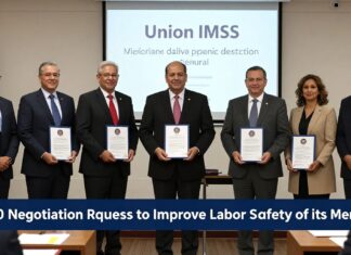 El Sindicato IMSS presenta 150 solicitudes de negociación para mejorar la seguridad laboral de sus miembros.