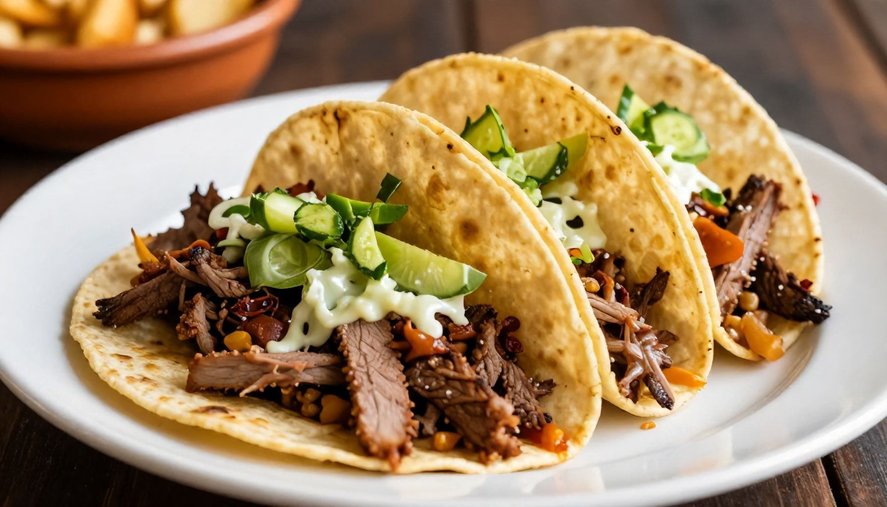 Tacos de bistec se vuelven un fenómeno en la ciudad, con 500 establecimientos dedicados a ellos. 2 Tacos de bistec, un plato auténtico desde siempre