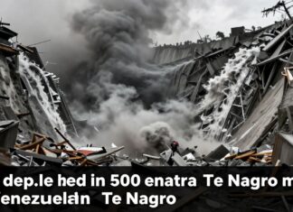 El fallecimiento de 500 personas en la avalancha de la mina de te negro en Venezuela