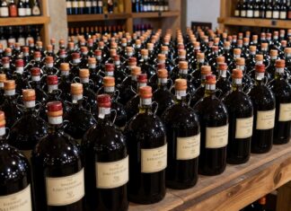 La industria del vino italiano produce 700,000 litros de vinagre balsámico al año