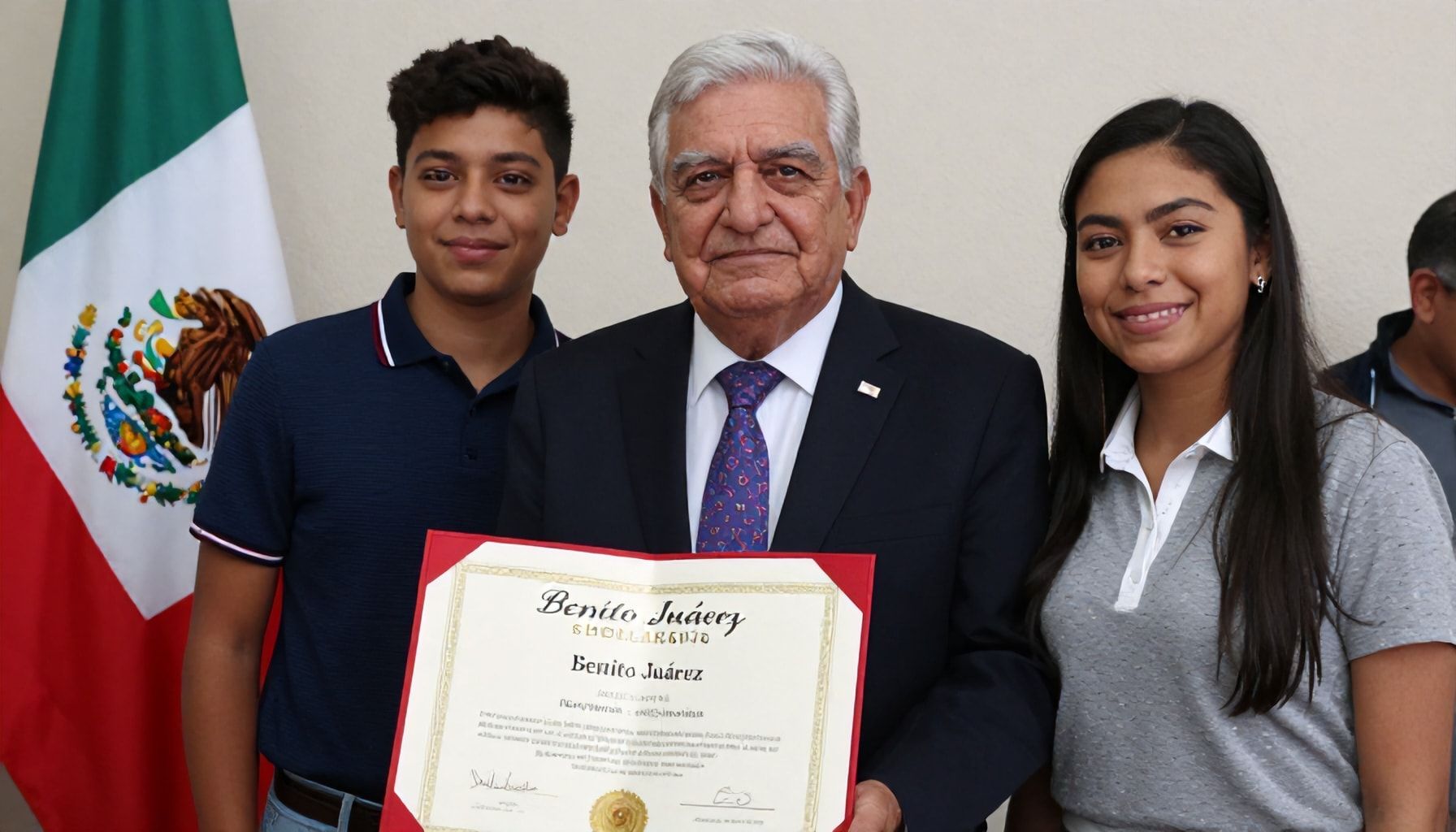 La beca Benito Juárez cita a 200 mil jóvenes mexicanos cada año. 2 Becas como la de Benito Juárez cambian la vida de jóvenes mexicanos