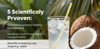 Beneficios del agua de coco: 5 propiedades saludables comprobadas por la ciencia