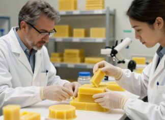 Descubren nueva aplicación de la cera de abeja en la fabricación de cosméticos naturales
