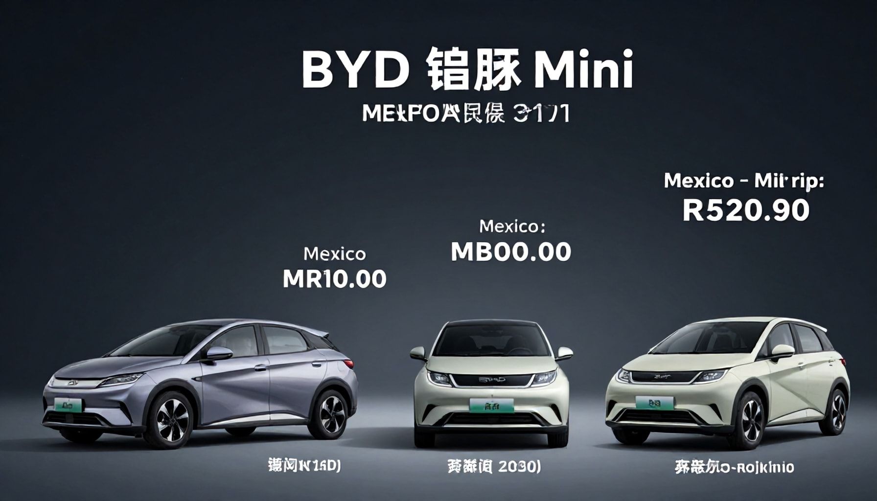 Byd Dolphin Mini llega a México con un precio asequible de 129.900 pesos. 2 Evolución de los Vehículos Eléctricos en México