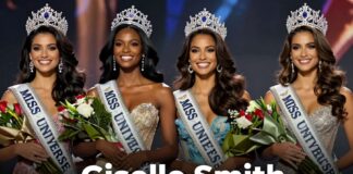 Modelo Giselle Smith gana su cuarto título de Miss universo en un año