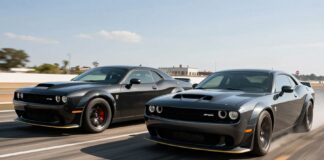 El Dodge Challenger SRT Hellcat Acelera de 0 a 97 km/h en Unos 3.6 Segundos