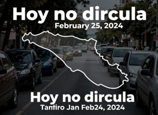 Hoy no circula: Tráfico restringido en 25 de febrero de 2024 en todo el país