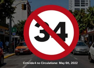 Restrictiva medida: Hoy no circula en 34 ciudades de México el 6 de mayo de 2022