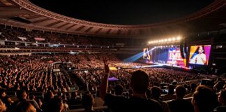 Imagine Dragons Llena el Estadio Palacio de los Deportes con 18,000 Asistentes en México.