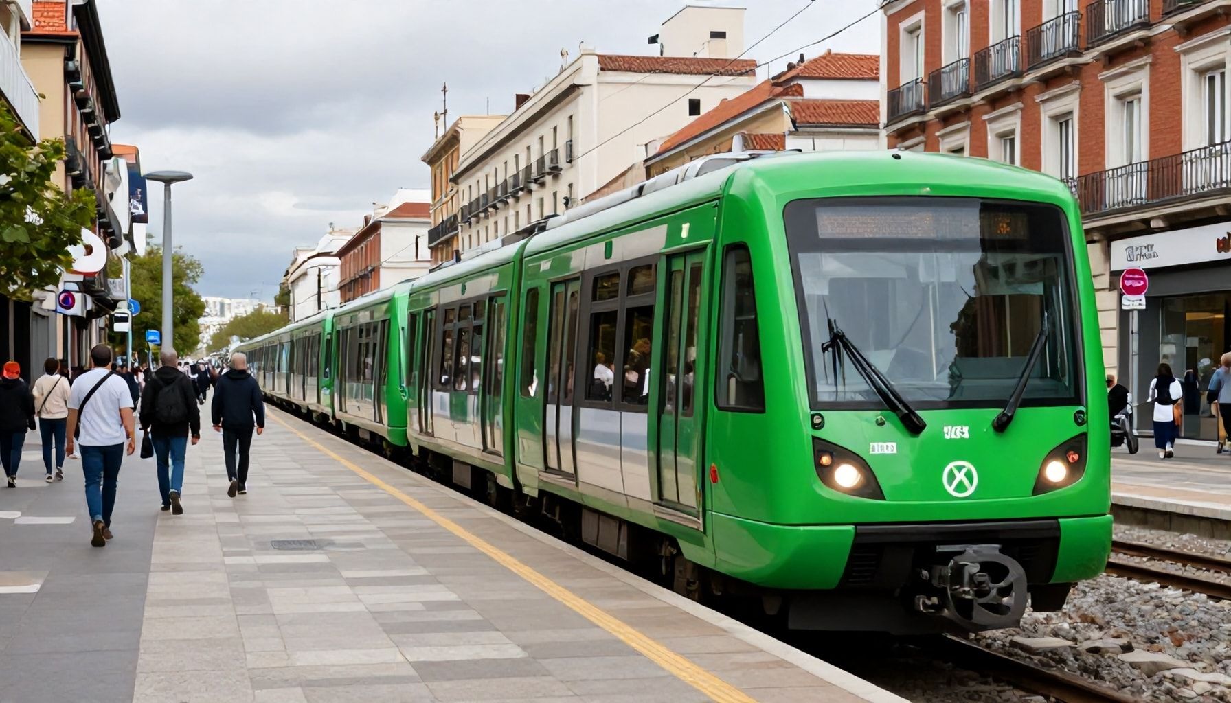 La línea verde de Madrid supera los 100 kilómetros de recorrido diario 1 La línea verde de Madrid se extiende cada vez más