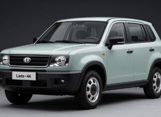 Lada 443 presenta un nuevo modelo de automóvil en Rusia con características innovadoras.