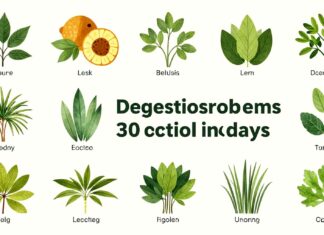 Descubren 12 plantas naturales para aliviar problemas de la digestión en 30 días.