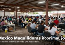 Las maquiladoras mexicanas generan 2,5 millones de empleos informales en el norte del país. Home