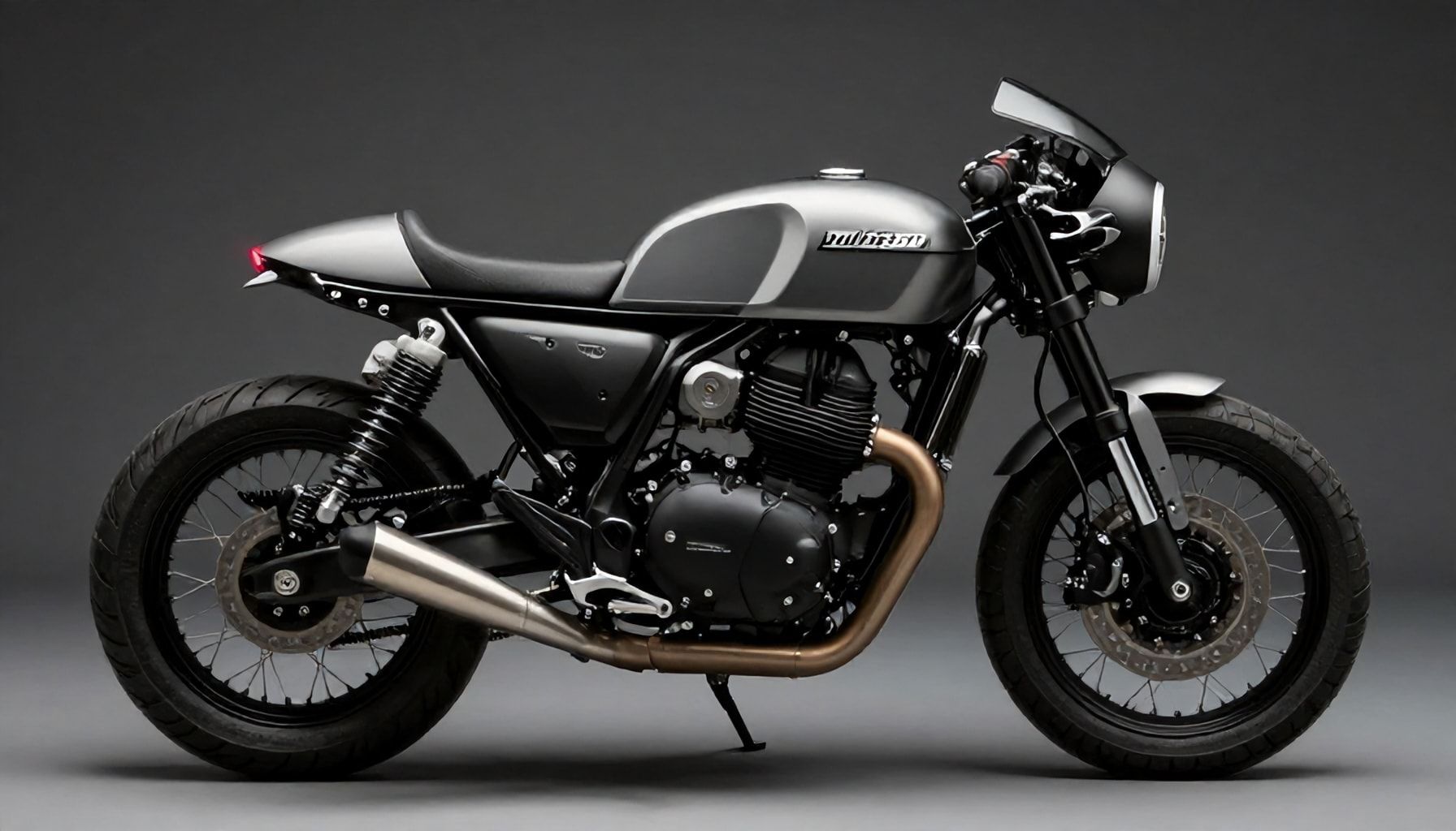 La nueva moto cafe racer 'Bullit 350' llega con tecnología de vanguardia