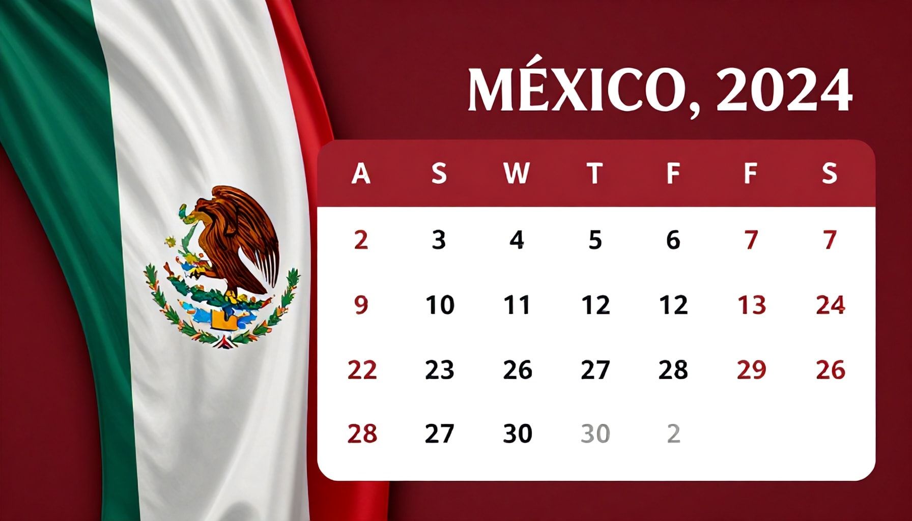 Publican en Diario Oficial lista oficial de días festivos de México para 2024 3 Norma oficial sobre días festivos establecidos en México