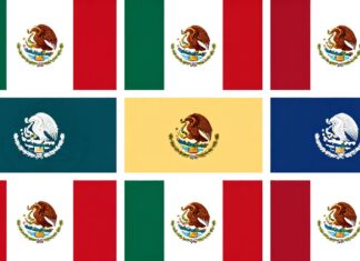 Seis significados detrás de los colores de la bandera de México: un símbolo de riqueza cultural.