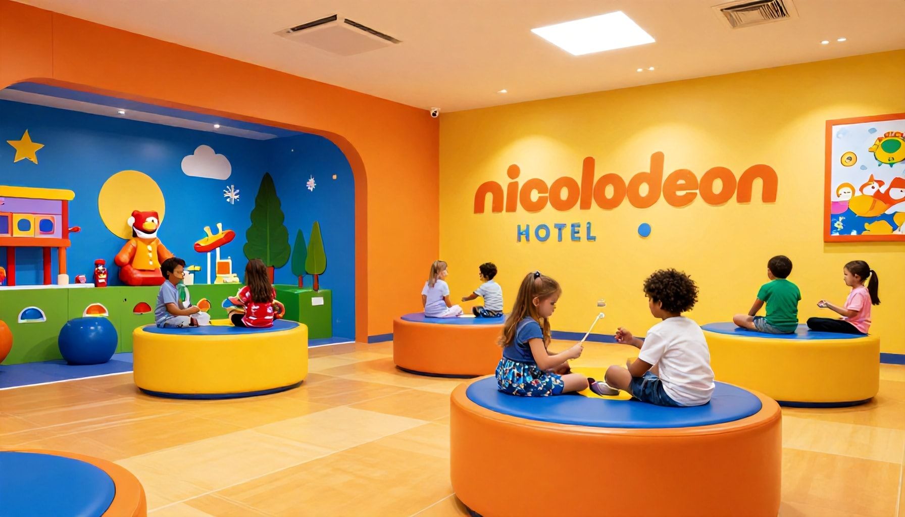 El Nickelodeon Resort en Puerto Peñasco abre sus puertas a 300 huéspedes en febrero. 3 Un refugio de diversión para niños y adultos en un solo lugar