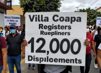 Villa Coapa registra 12.000 desplazamientos en las primeras 15 horas de protestas.